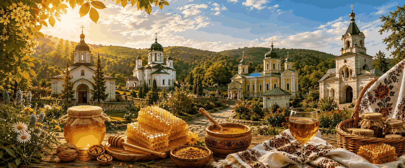 «Медовая дорога по монастырям Молдовы»